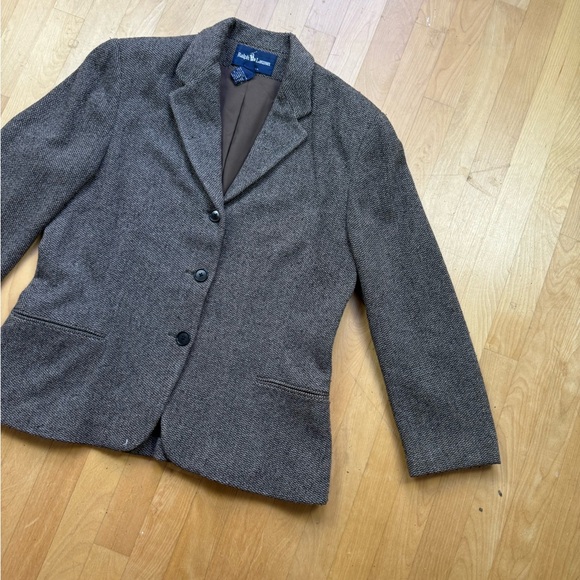 Vintage Ralph Lauren 90s Corduroy Blazer Jacket Made in Usa - Picture 2 of 6